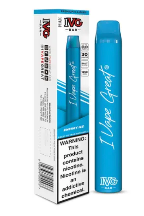 IVG BAR DISPOSABLE 3% 3000 PUFFS - Vapebeat