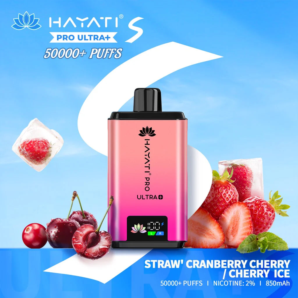 Hayati Pro Ultra Plus S- 𝟓𝟎K  Puffs Kit