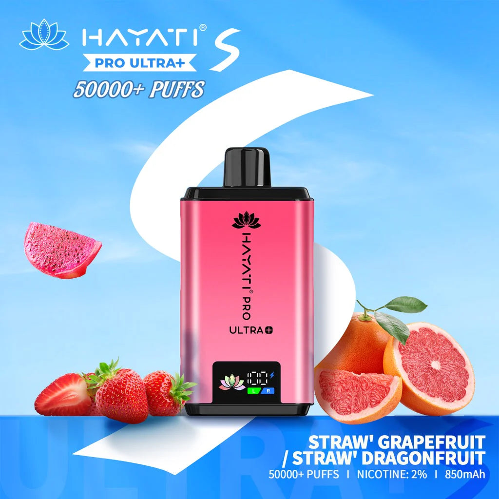 Hayati Pro Ultra Plus S- 𝟓𝟎K  Puffs Kit - Vapebeat