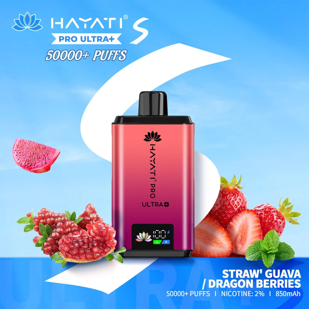 Hayati Pro Ultra Plus S- 𝟓𝟎K  Puffs Kit
