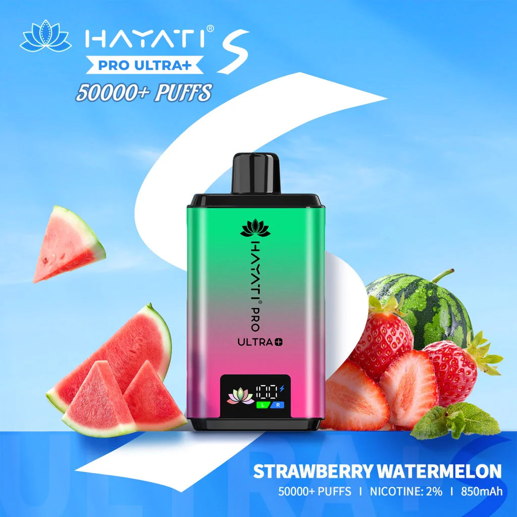 Hayati Pro Ultra Plus S- 𝟓𝟎K  Puffs Kit