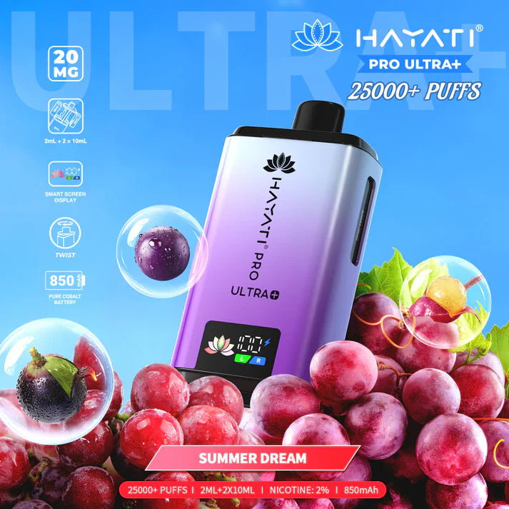 HAYATI PRO ULTRA+ 25000 Puffs