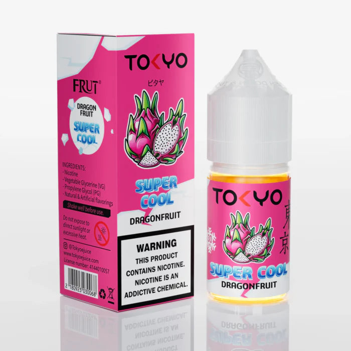 TOKYO SUPER COOL DRAGON FRUIT 35MG,50MG -  30ML - Vapebeat