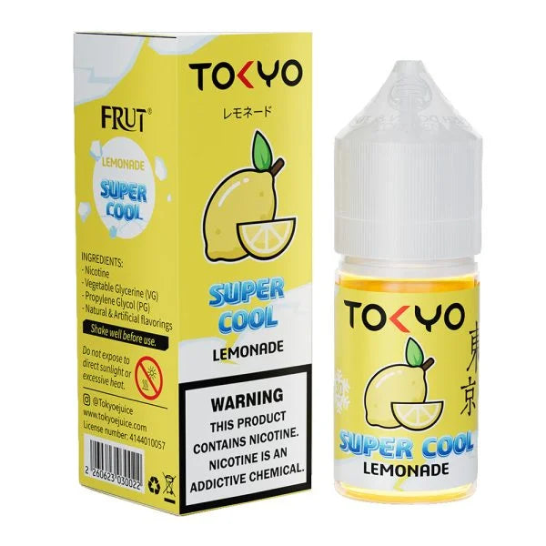 TOKYO SUPERCOOL LEMONADE 35MG,50MG - 30ML - Vapebeat