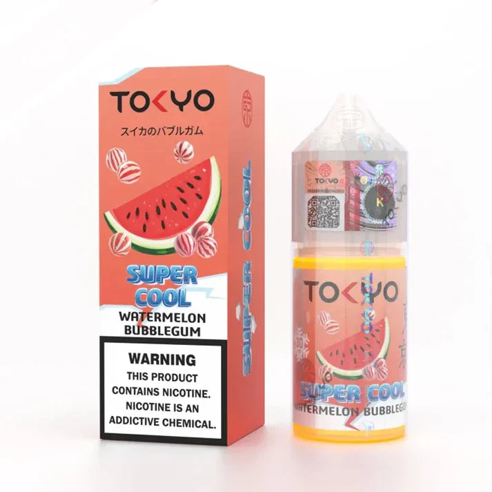 TOKYO SUPERCOOL WATERMELON BUBBLEGUM 60MG-30ML - Vapebeat