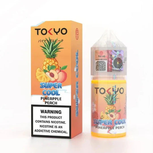 Tokyo Pineapple Peach 30 ml Super Cool Series At Best Price In Pakistan - Vapebeat