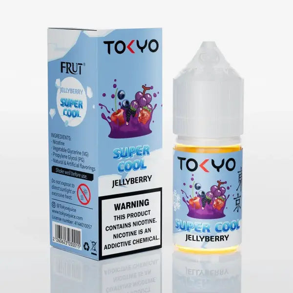 TOYKO SUPERCOOL JELLY BERRY 35MG, 50MG - 30ML - Vapebeat