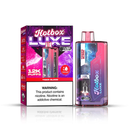 PUFF HOTBOX LUXE 20ML 12000 PUFF DISPOSABLE VAPE - Vapebeat