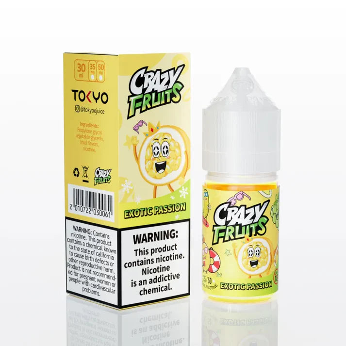Tokyo Crazy Fruits Exotic Passion 35MG,50MG 30ML - Vapebeat