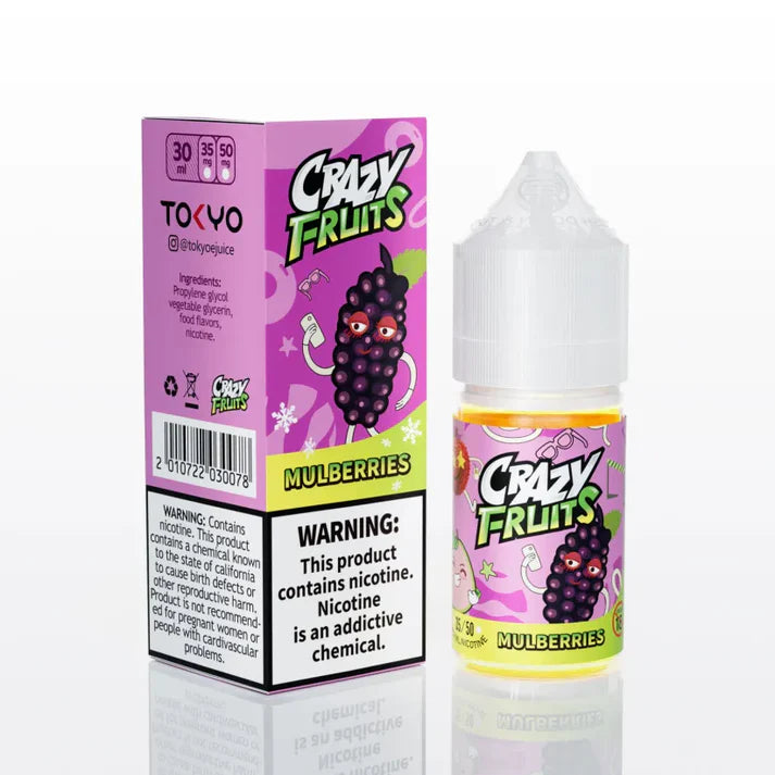 Tokyo Crazy Fruits Mulberries 35MG,50MG - 30ML - Vapebeat