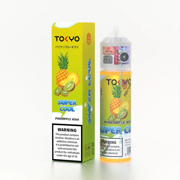 Tokyo Iced Pineapple Kiwi 60ML - Vapebeat