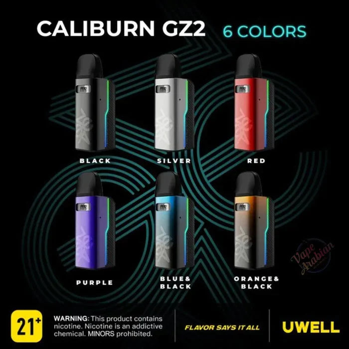 UWELL CALIBURN GZ2 17W POD KIT - Vapebeat