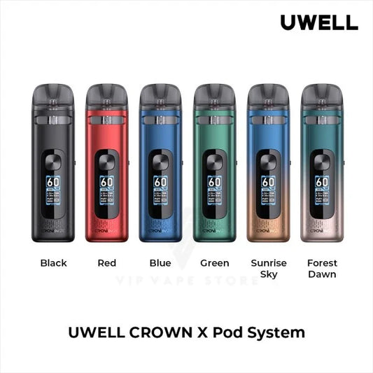 Uwell Caliburn Crown X 60w Pod System At Best Price In Pakistan - Vapebeat