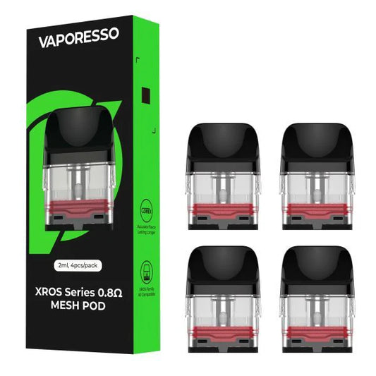 VAPORESSO - XROS SERIES 0.8 MESH POD 2ML - Vapebeat