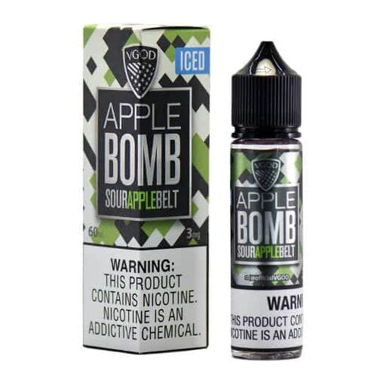 VGOD APPLE BOMB E-LIQUID  0 MG 60ML - Vapebeat