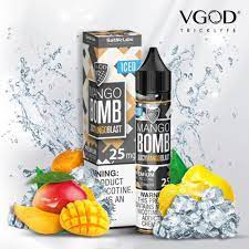 VGOD MANGO BOMB ICED 50 MG 30ML - Vapebeat