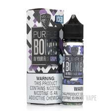 VGOD PURPLE BOMB ICED E-LIQUID 6 MG 60ML - Vapebeat