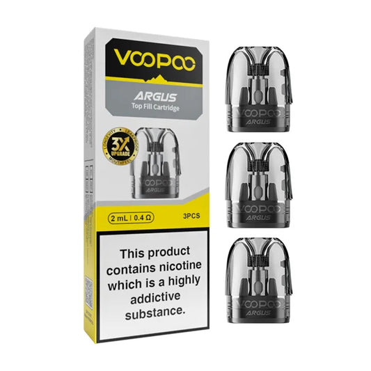 VOOPOO ARGUS TOP FILL CARTRIDGE 3ML - Vapebeat
