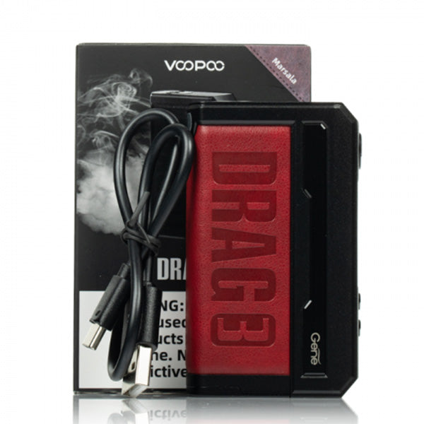 VOOPOO - DRAG 3 177W MOD - MARSALA - Vapebeat
