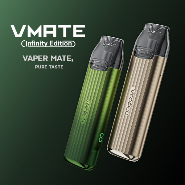 VOOPOO - VMATE INFINITY LIMITED EDITION 17W 900MAH - GOLDEN BROWN - Vapebeat