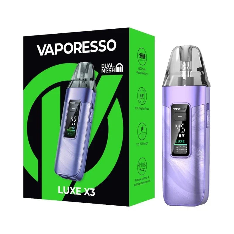 VAPORESSO LUXE X3 PODKIT 45 WATTS - Vapebeat
