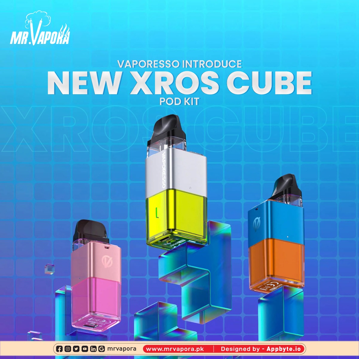 Vaporesso Xros Cube Pod (900mAh) - Vapebeat