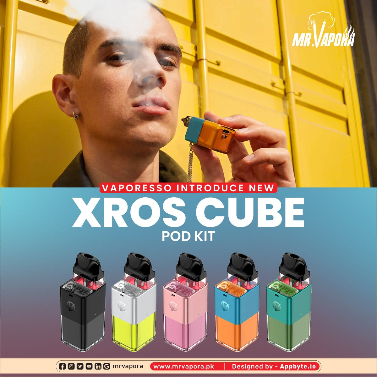 Vaporesso Xros Cube Pod (900mAh) - Vapebeat