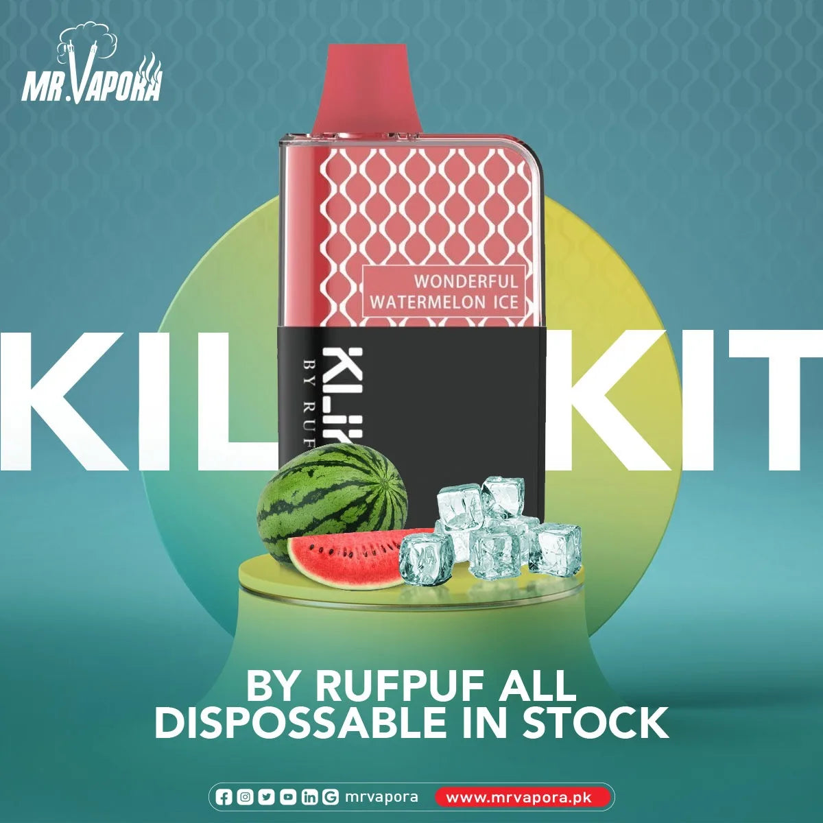 Rufpuf Klikit Disposable Vape In Pakistan - Vapebeat