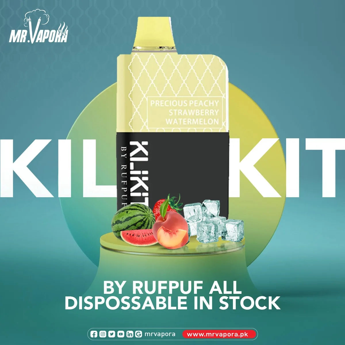 Rufpuf Klikit Disposable Vape In Pakistan - Vapebeat