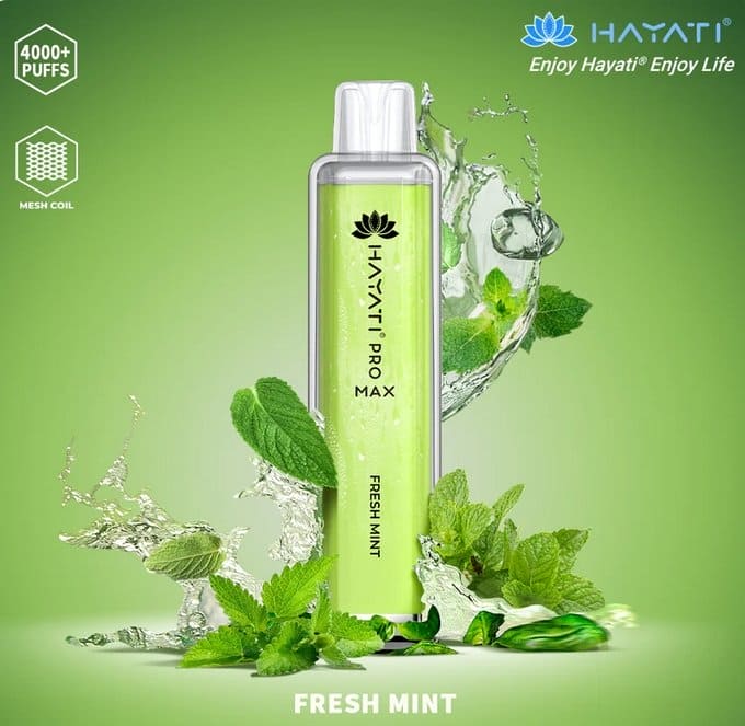 HAYATI PRO MAX 4000 PUFFS AT BEST PRICE - Vapebeat