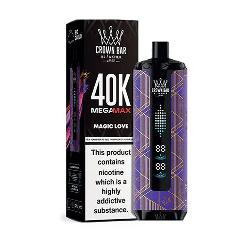 AL FAKHER MEGA MAX 40K CROWN BAR DISPOSABLE 6MG - Vapebeat