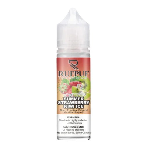 RufPuf Summer Strawberry Kiwi Ice – 60ml - Vapebeat