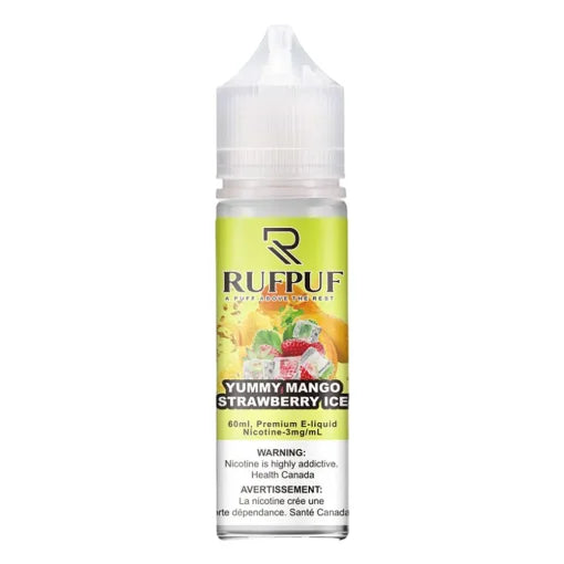 RUFPUF YUMMY MANGO STRAWBERRY ICE 60ML - Vapebeat